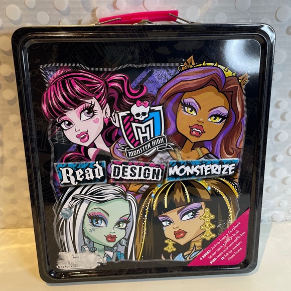 Monster High Activity Tin - Read Design Monsterize Parragon Books - Picture 2 of 6